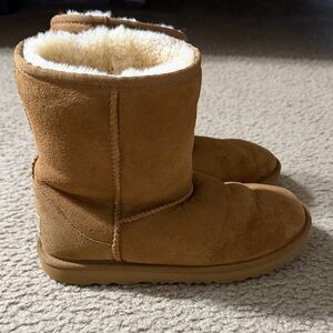 Tan Suede UGG Boots Big kids 6